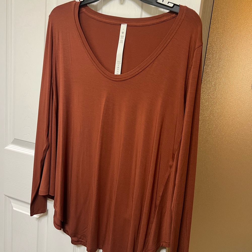 Lululemon Up for down time long sleeve shirt